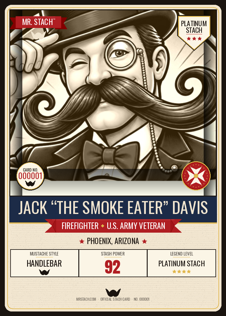 Jack Davis — Mr. Stach Card front