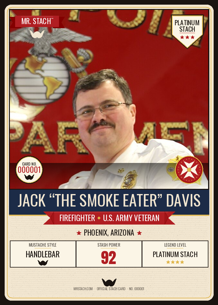 Jack Davis — Mr. Stach Card front