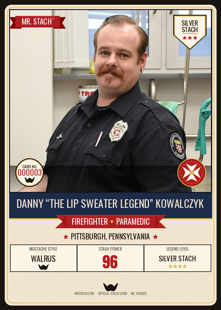 Danny Kowalczyk — Mr. Stach Card front