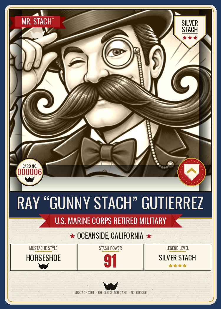 Ray Gutierrez — Mr. Stach Card front
