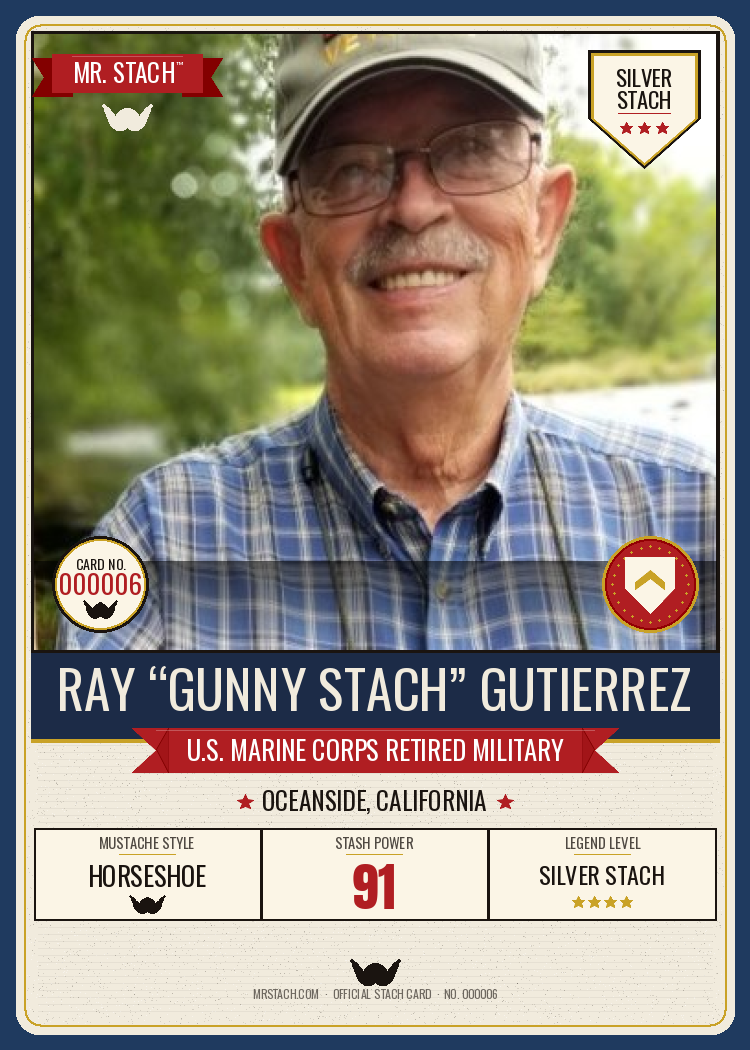 Ray Gutierrez — Mr. Stach Card front