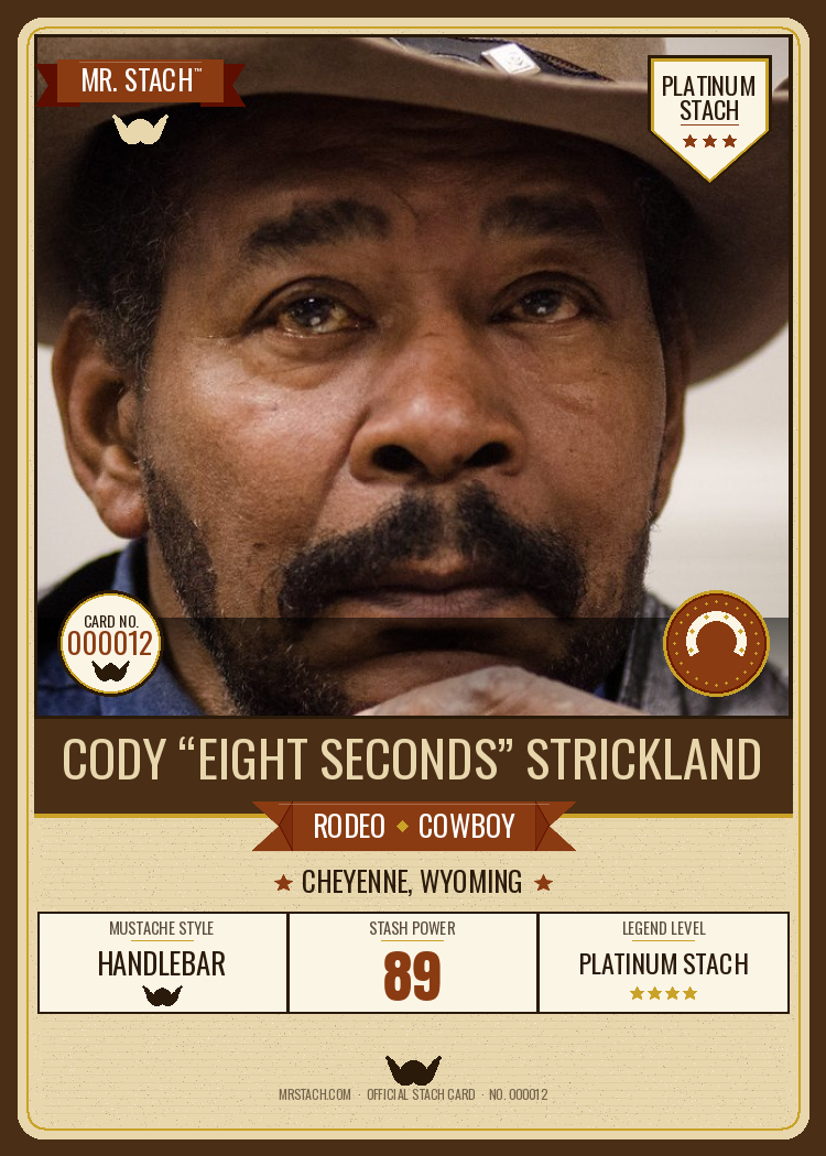 Cody Strickland — Mr. Stach Card front