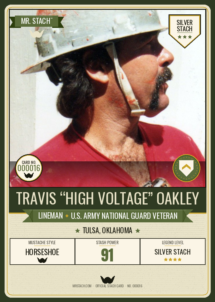 Travis Oakley — Mr. Stach Card front