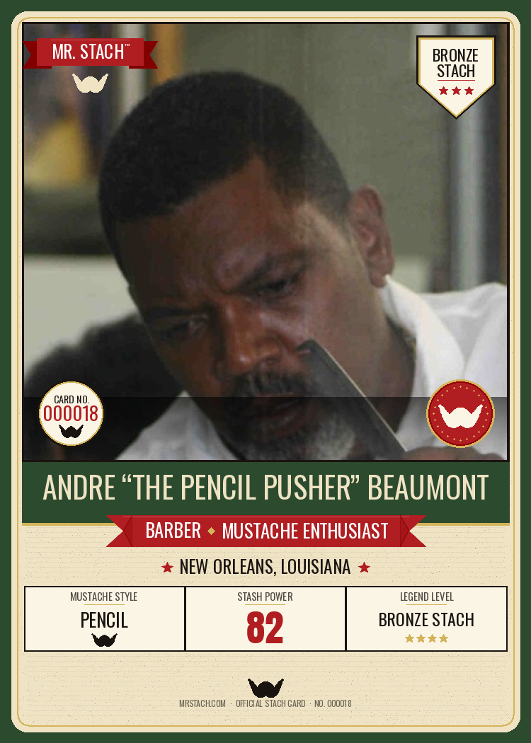 Andre Beaumont — Mr. Stach Card front