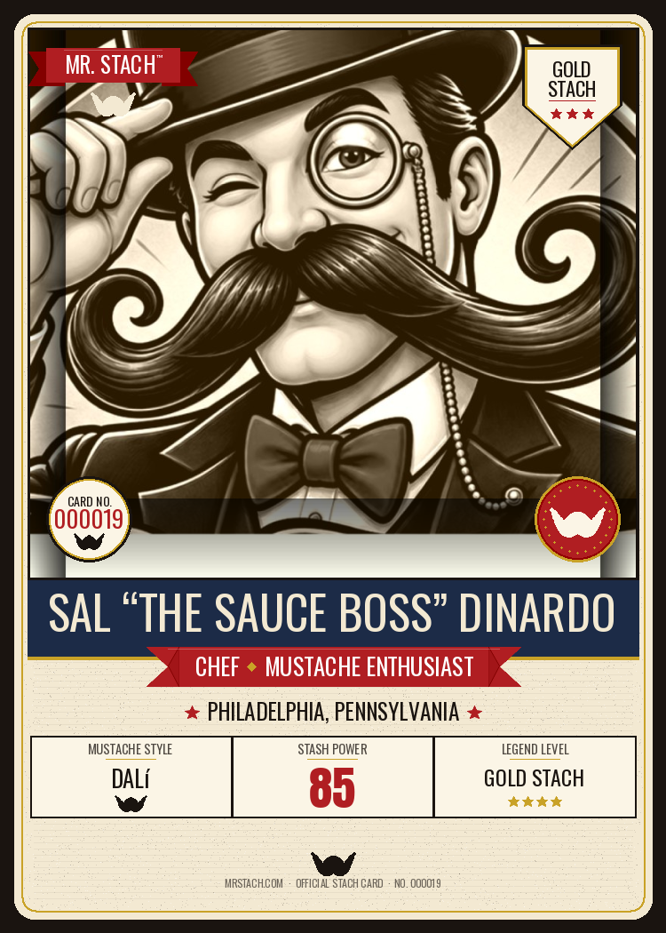 Sal DiNardo — Mr. Stach Card front