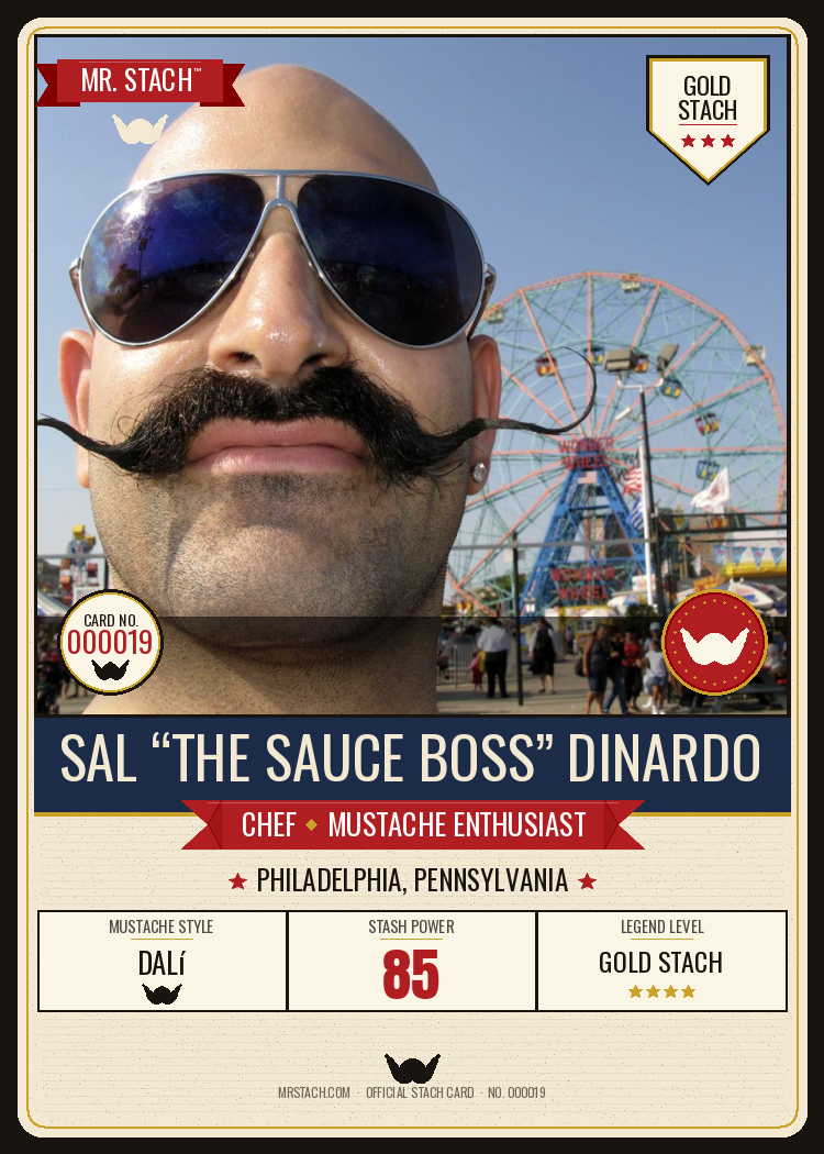Sal DiNardo — Mr. Stach Card front