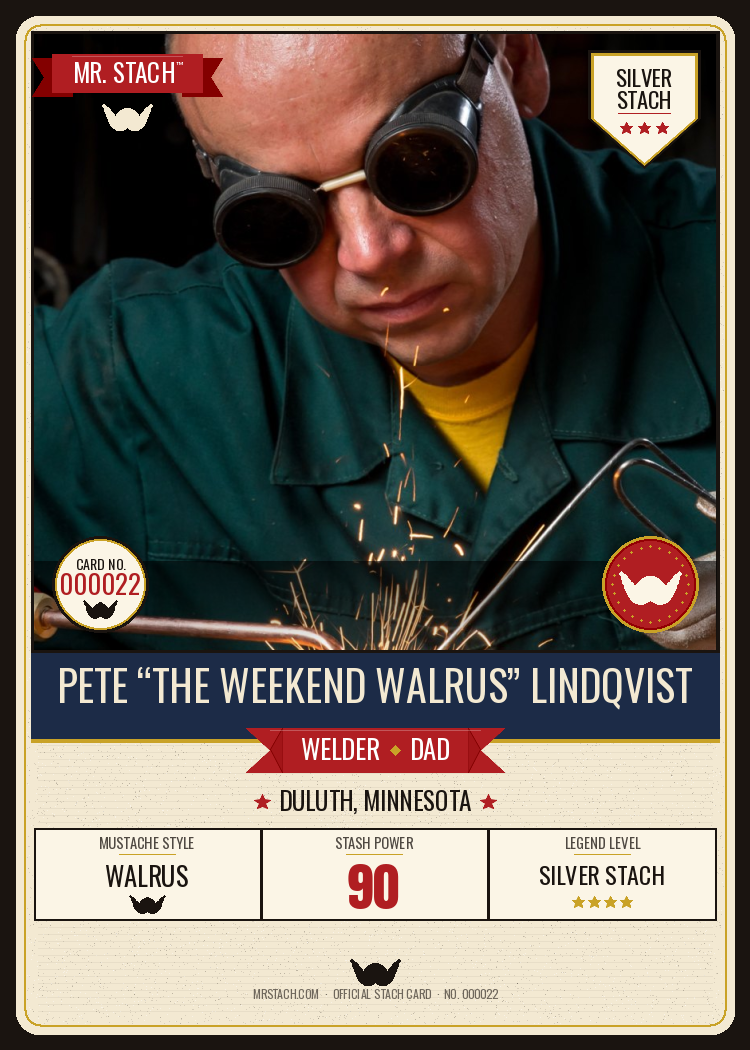 Pete Lindqvist — Mr. Stach Card front
