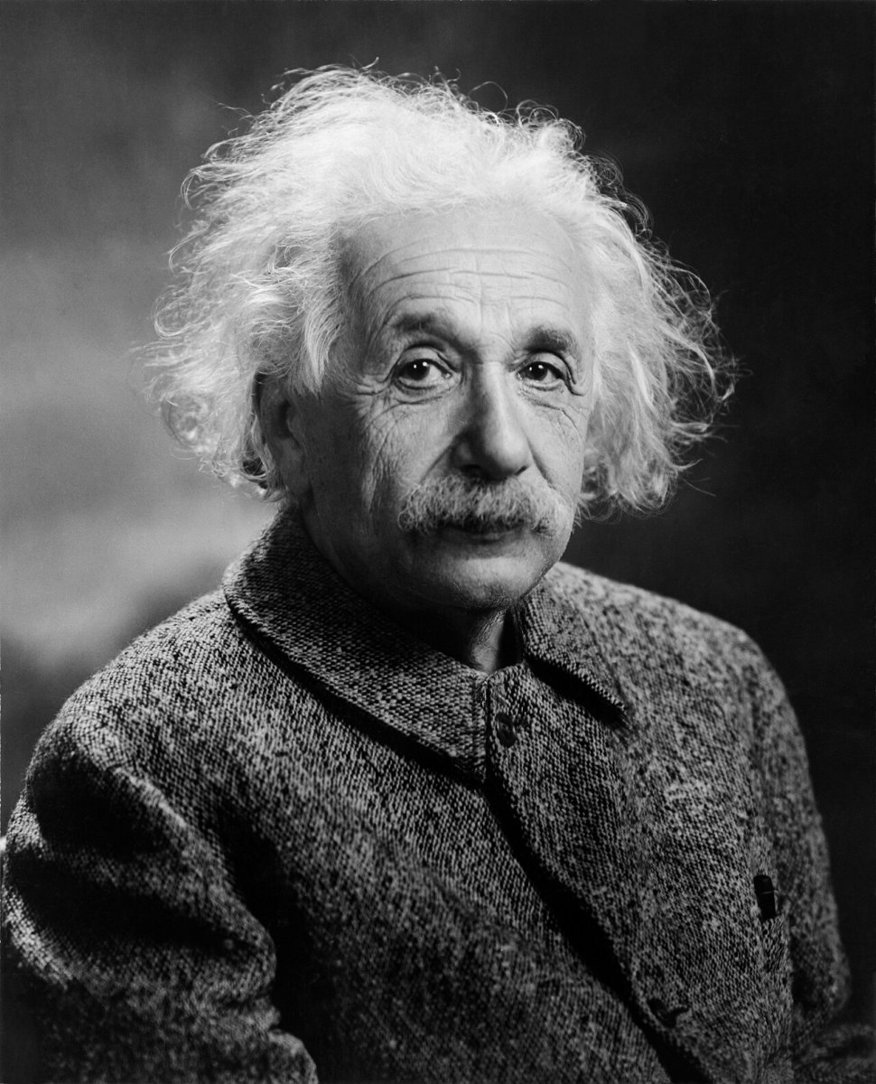 Albert Einstein mustache
