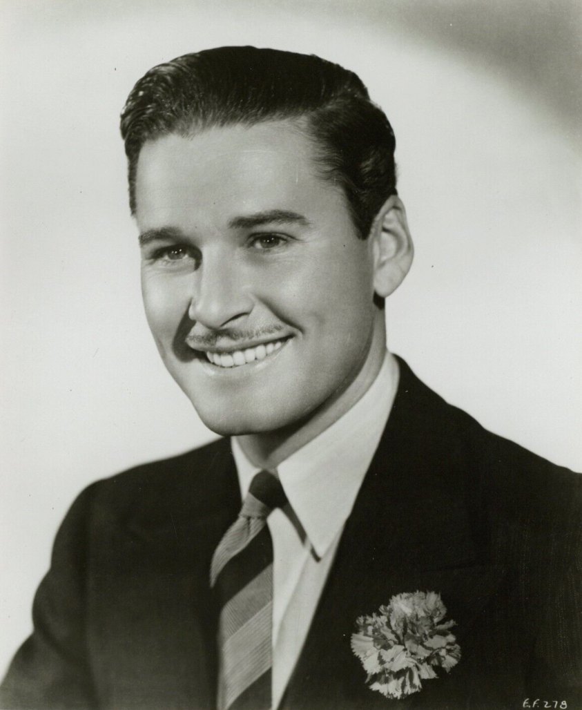 Errol Flynn mustache