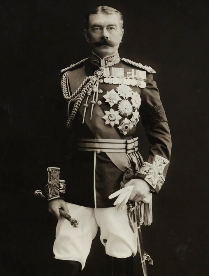 Field Marshal Lord Kitchener mustache