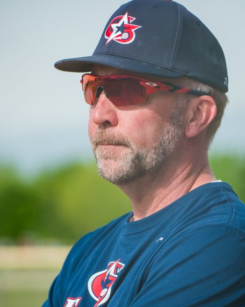 Coach Bill Tanaka's mustache