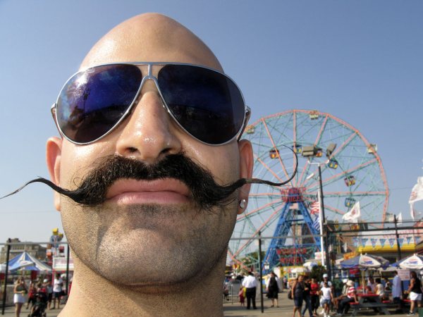 Sal DiNardo's mustache